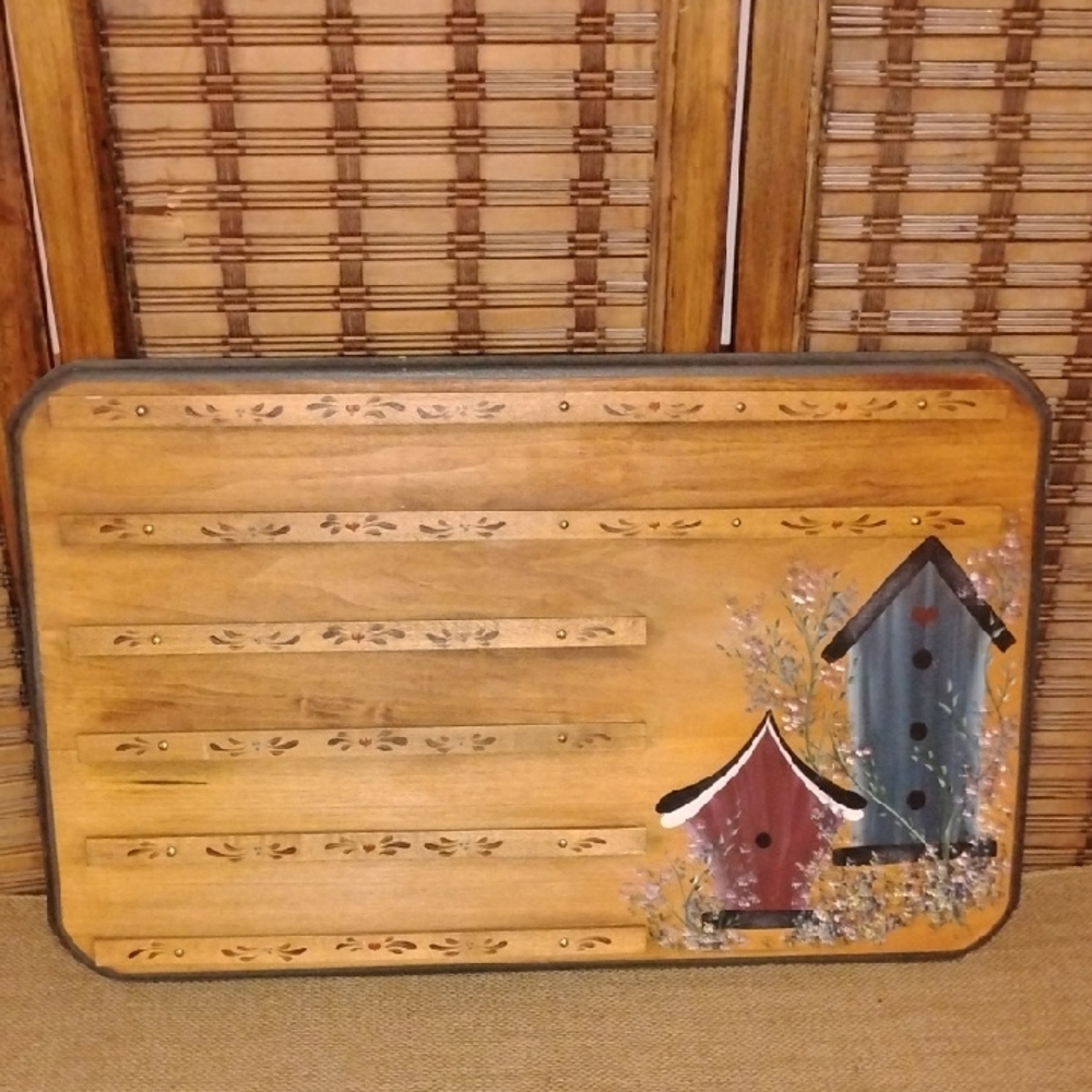 Vintage 90s Wood Cottagecore Perpetual Calendar**No Numbers Or Months Included**